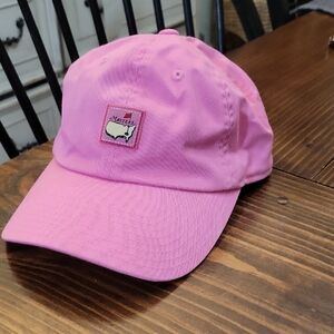 NWT Masters Hat Pink Adjustable Golf Championship Bsseball Cap, Soft Cotton